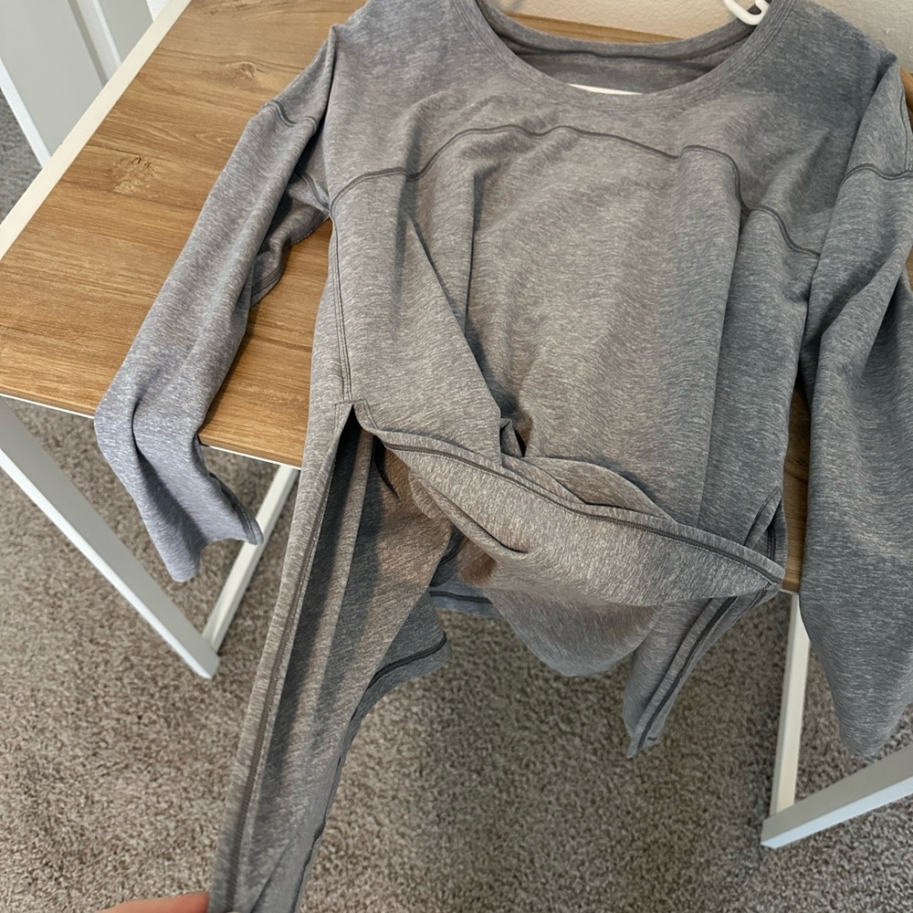 Lululemon Unwind Long Sleeve Shirt with Side Slits - Picture 7 of 8